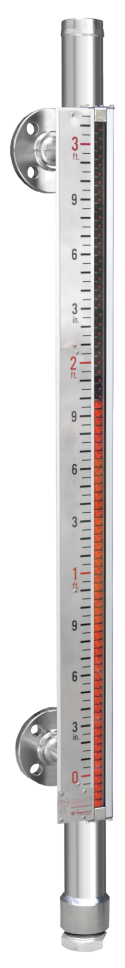 Magnetic level indicator