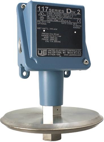 Sygnalizator z hermetycznym wyłącznikiem 117 United Electric Controls